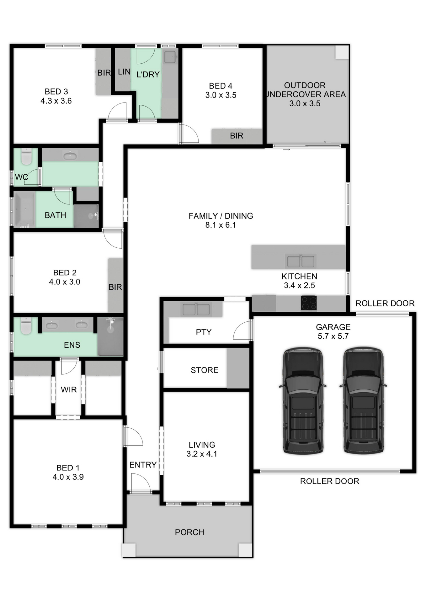 Floor Plan Rendering